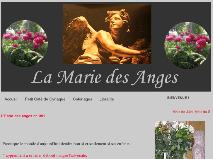 www.lamariedesanges.org