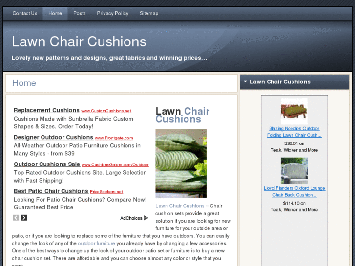 www.lawnchaircushions.net