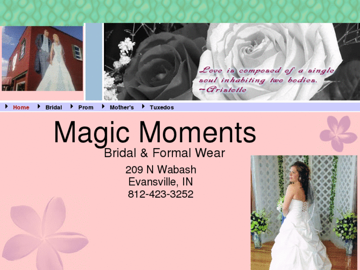 www.magicmomentsbridal.net