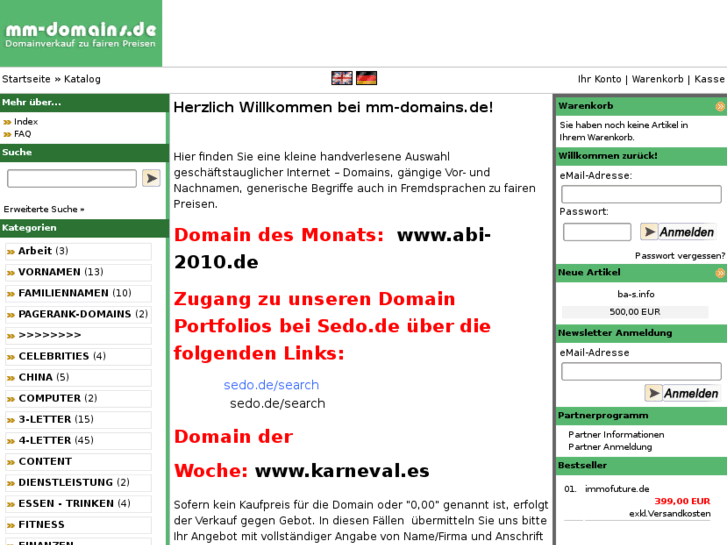 www.mm-domains.de