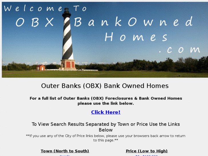 www.obxbankownedhomes.com