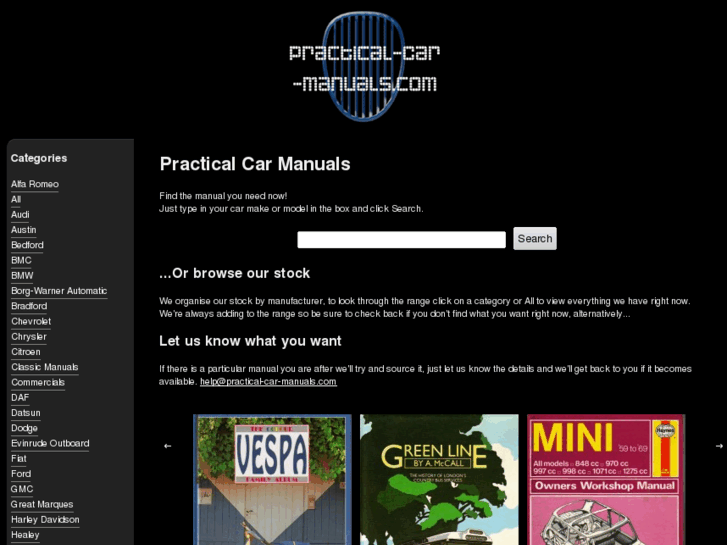 www.practical-car-manuals.com