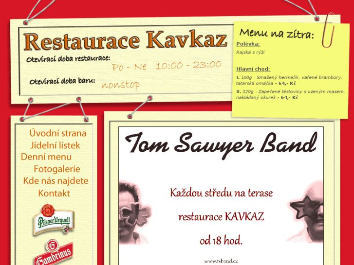 www.restaurace-kavkaz.cz