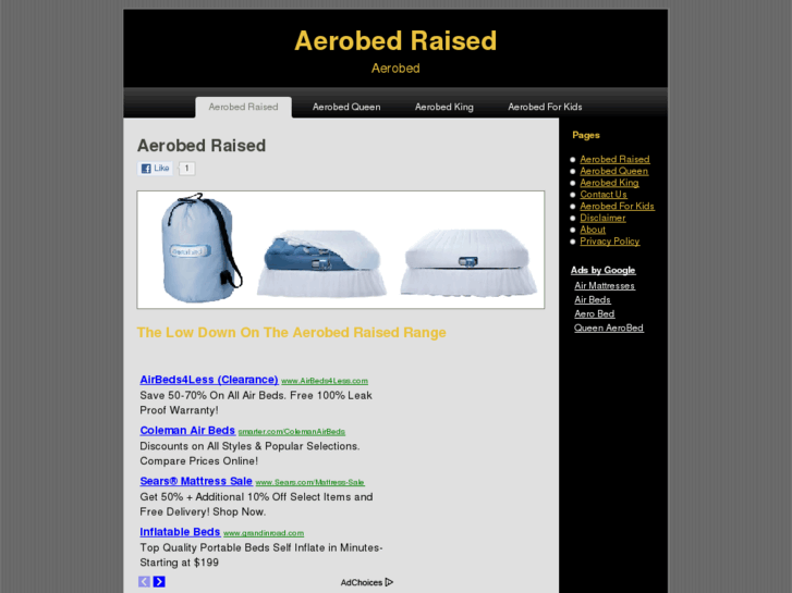 www.aerobed-raised.com