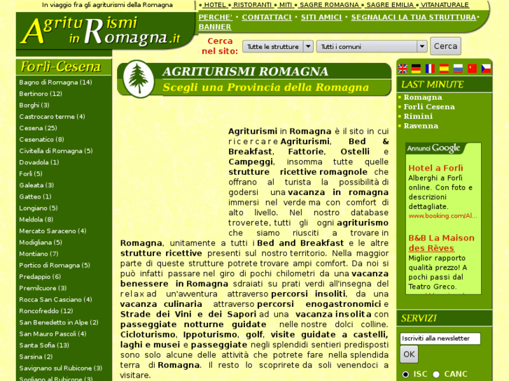 www.agriturismiinromagna.it