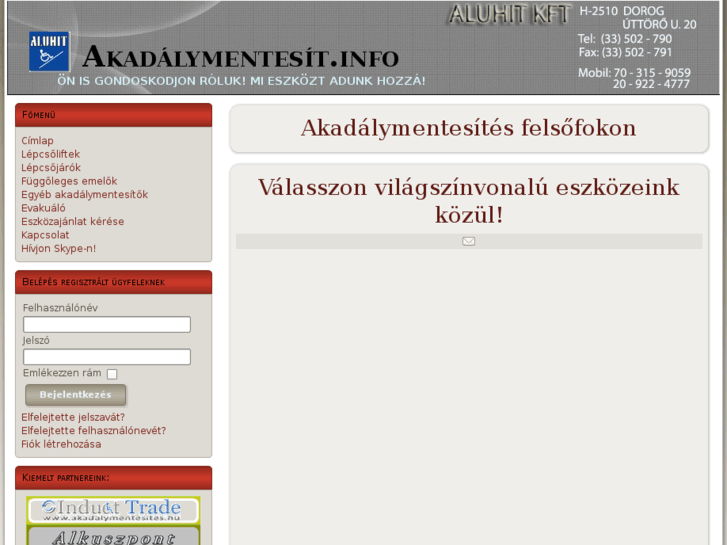 www.akadalymentesit.info