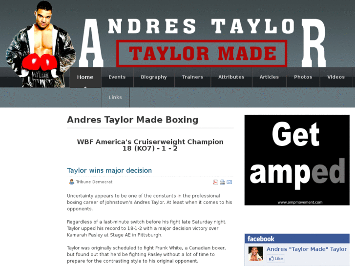 www.andrestaylorboxing.com