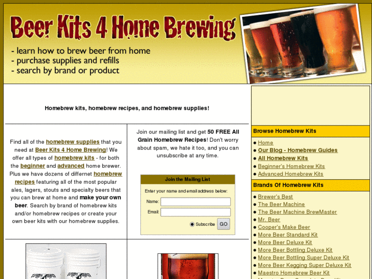 www.beerkits4homebrewing.com