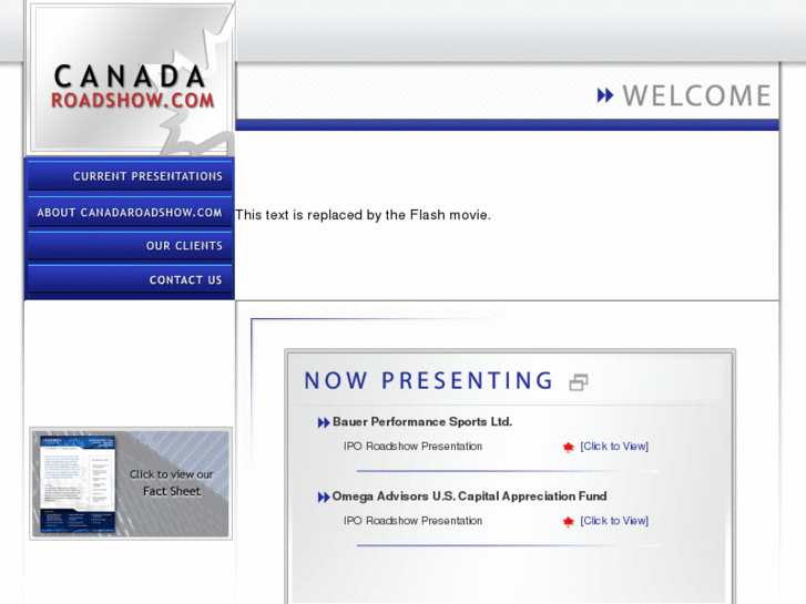 www.canadaroadshow.com