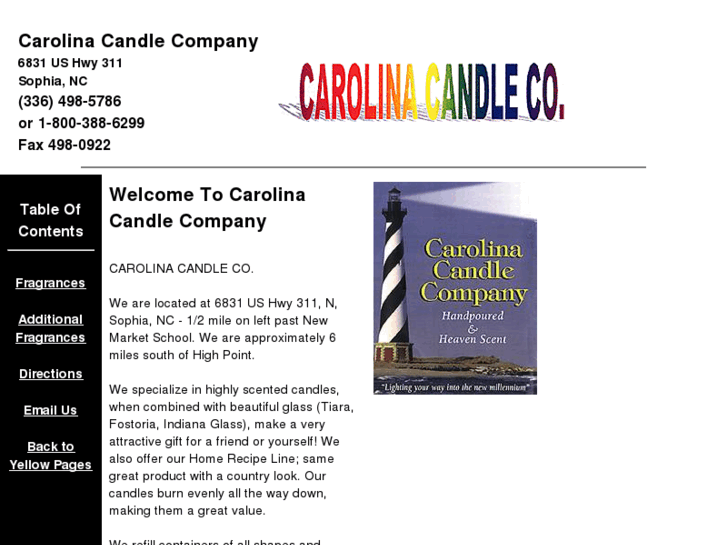 www.carolinacandlecompany.com