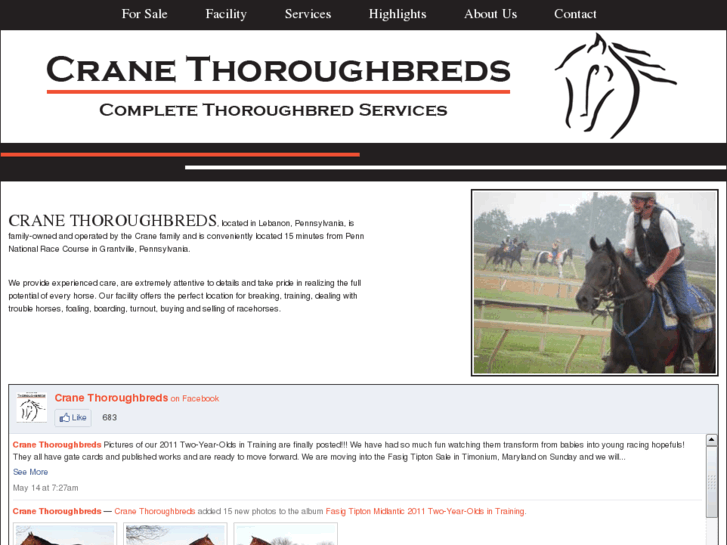 www.cloviscranethoroughbreds.com