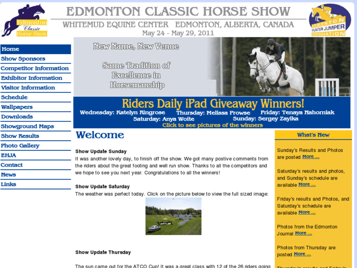 www.edmontonclassichorseshow.com