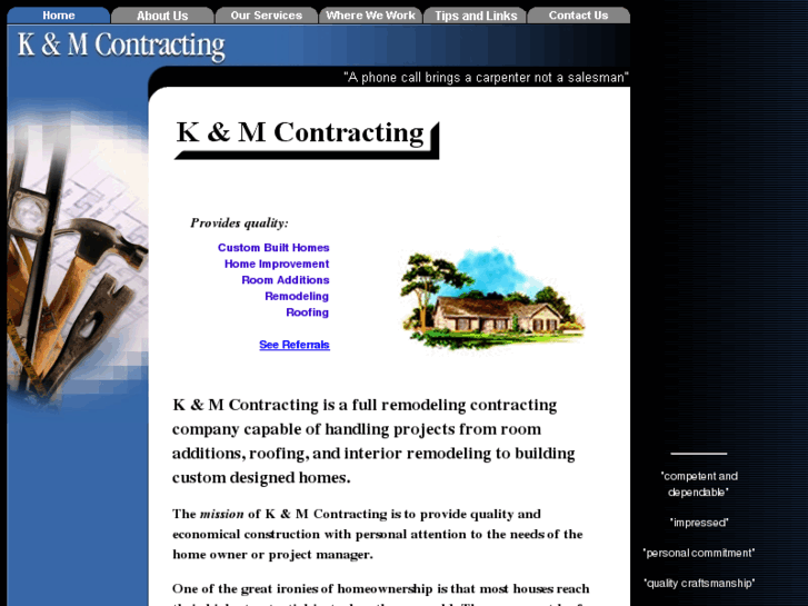 www.kandmcontracting.com