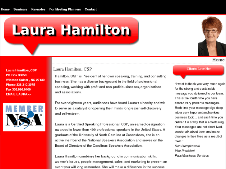 www.laurahamilton.com