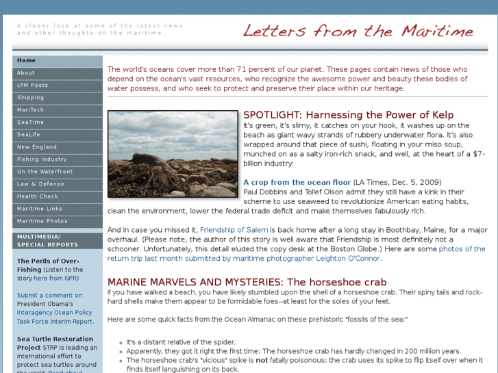 www.lettersfromthemaritime.com