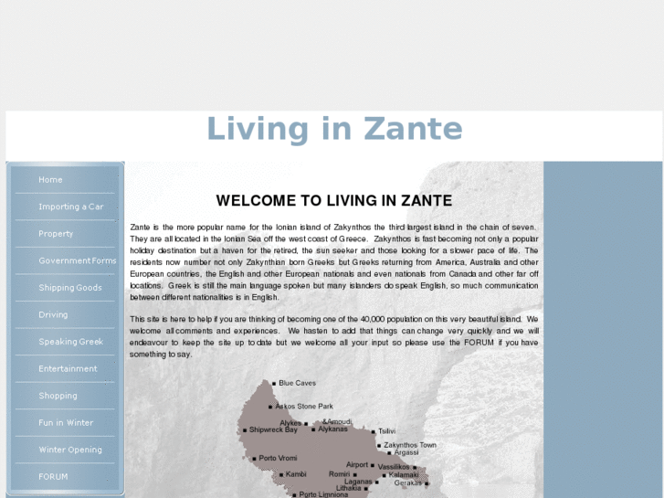 www.livinginzante.com