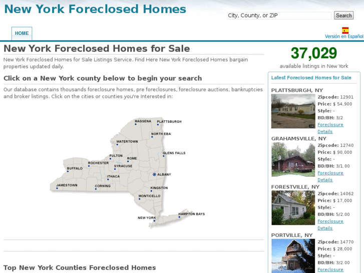 www.newyorkforeclosedhomesforsale.com