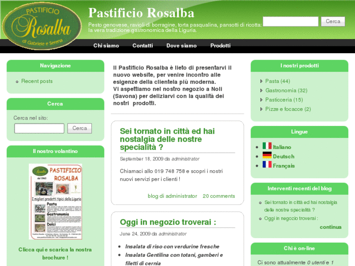 www.pastificiorosalba.com