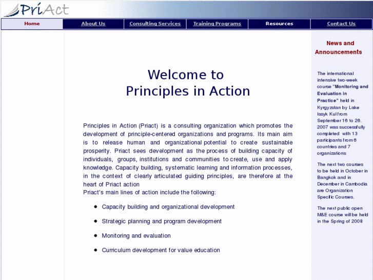 www.priact.org