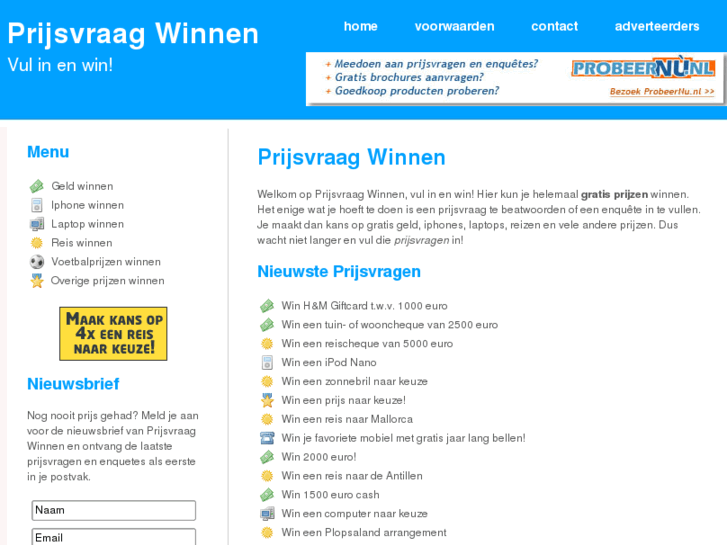 www.prijsvraagwinnen.com