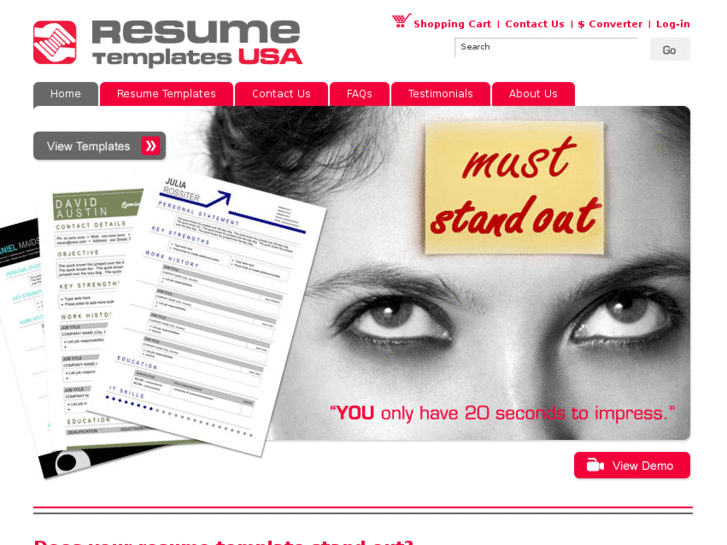 www.resumetemplates-usa.com