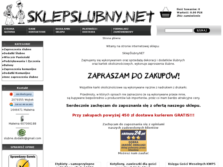 www.sklepslubny.net