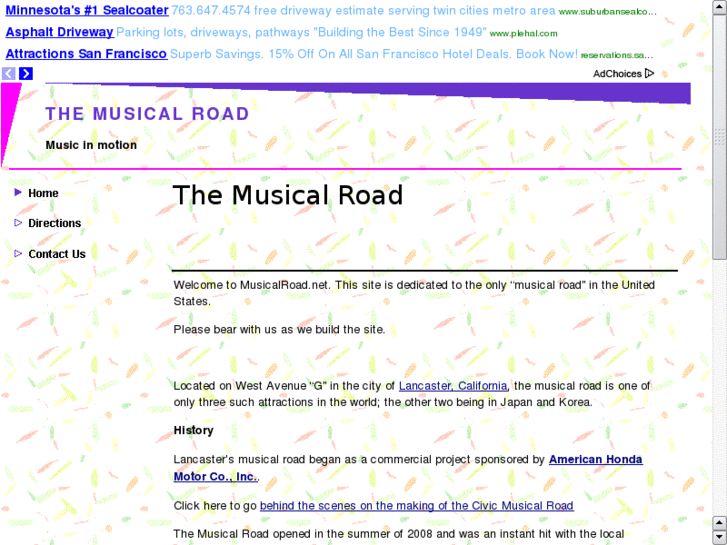 www.themusicalroad.com