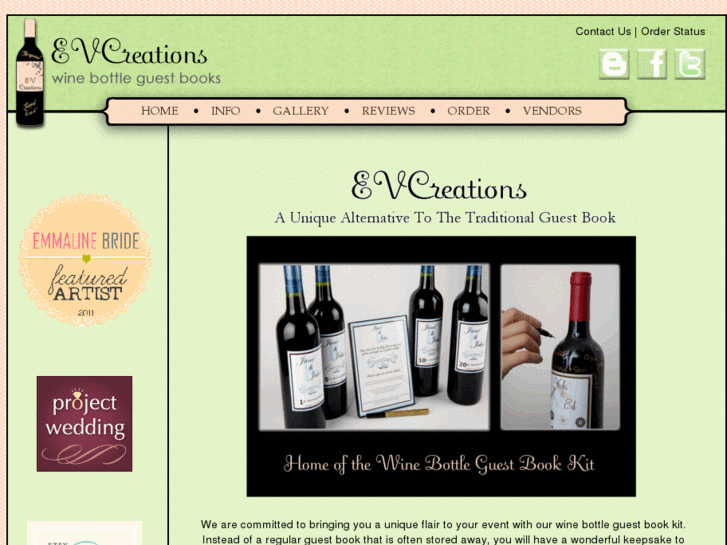 www.winebottleguestbookkit.info