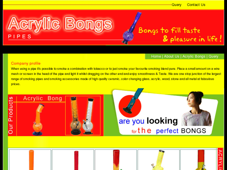 www.acrylic-bongs-manufacturers.com