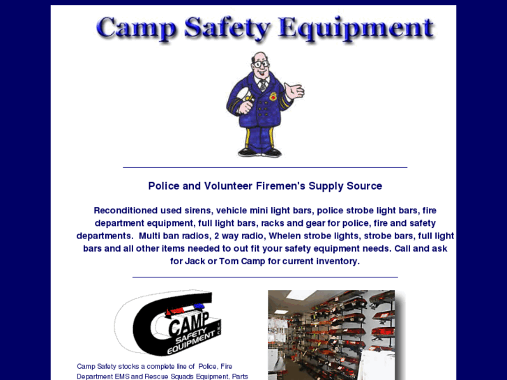 www.campsafetyequipment.com