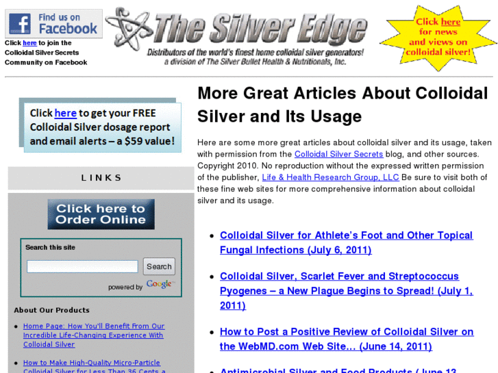 www.colloidalsilverupdate.com