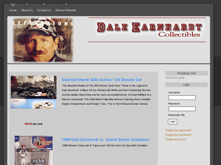 www.daleearnhardtcollectibles.com