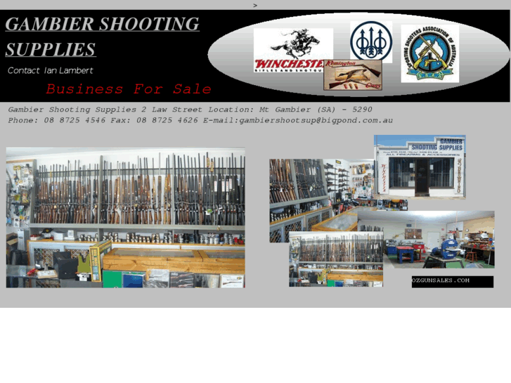 www.gambiershootingsupplies.com