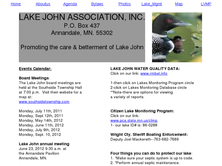 www.lakejohnassociation.com