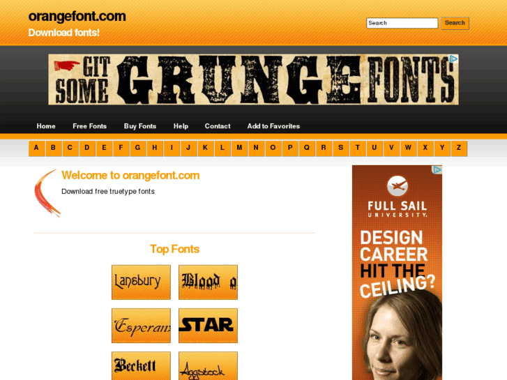 www.orangefont.com