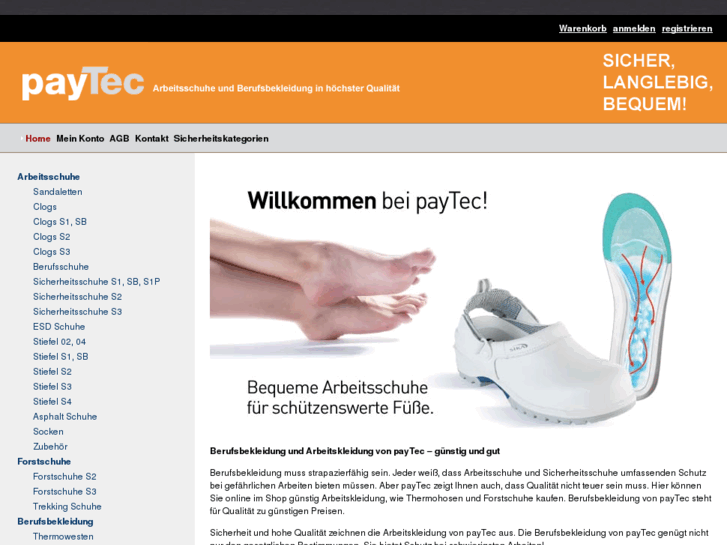 www.paytec-berufsbekleidung.com