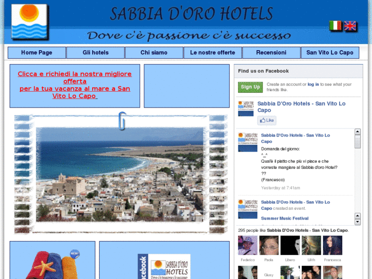 www.sabbiadorohotels.com