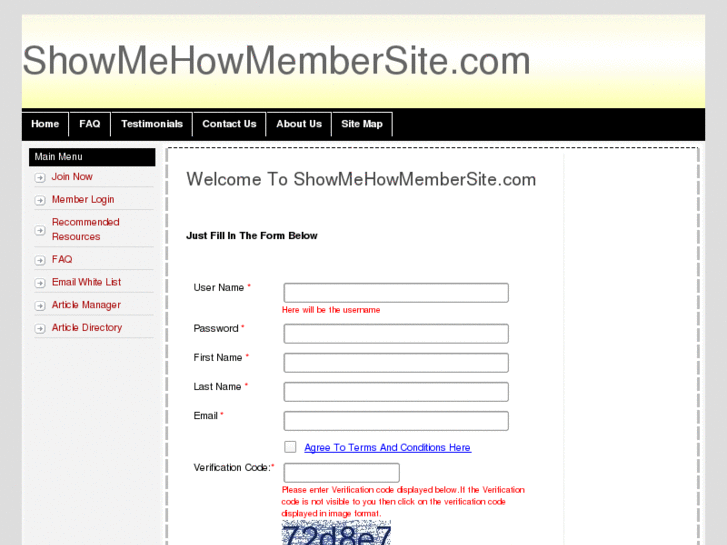 www.showmehowmembersite.com