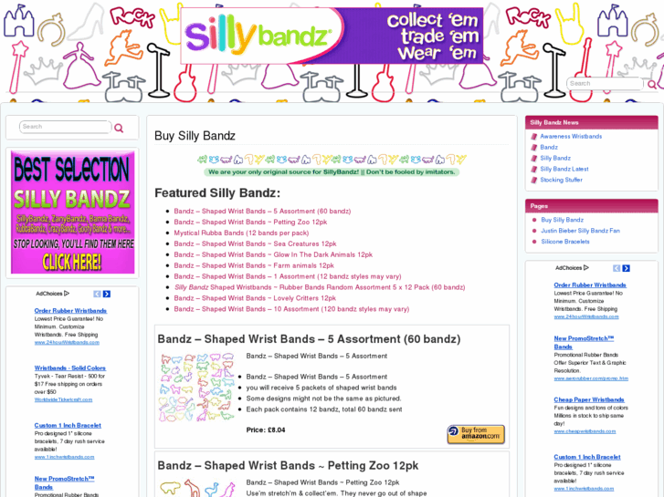 www.sillybandz.org.uk