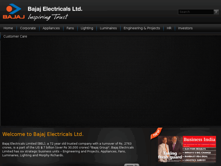www.bajajelectricals.net