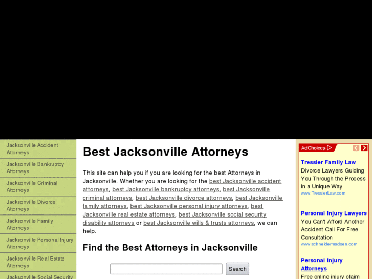 www.bestjacksonvilleattorneys.com