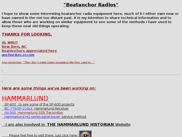 www.boatanchors.org