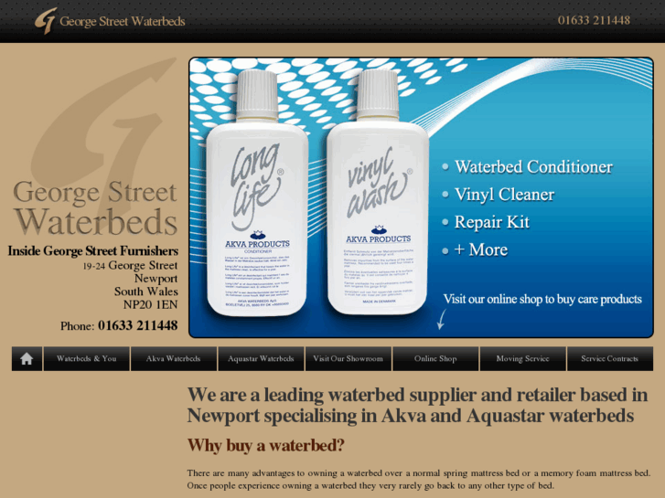 www.georgestreetwaterbeds.com