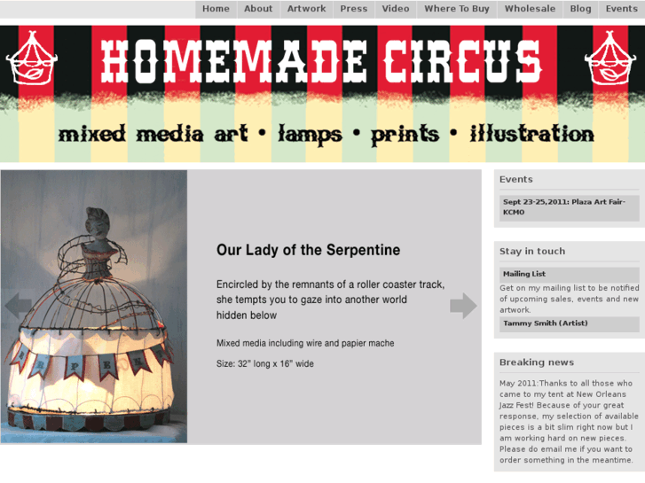 www.homemadecircus.com