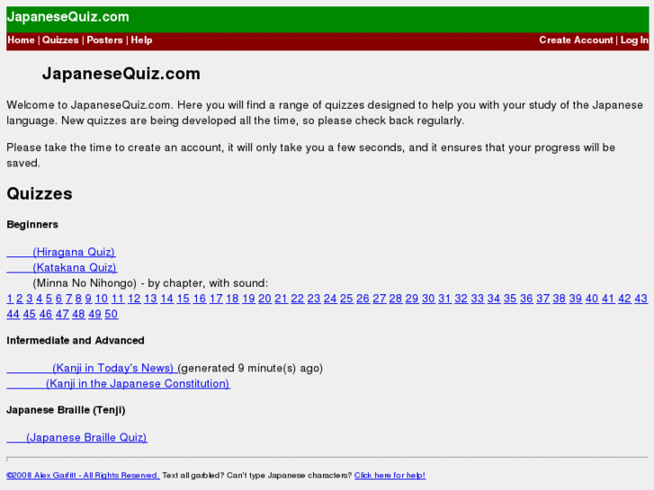 www.japanesequiz.com