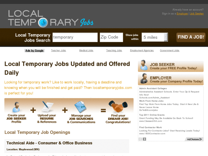 www.localtemporaryjobs.com