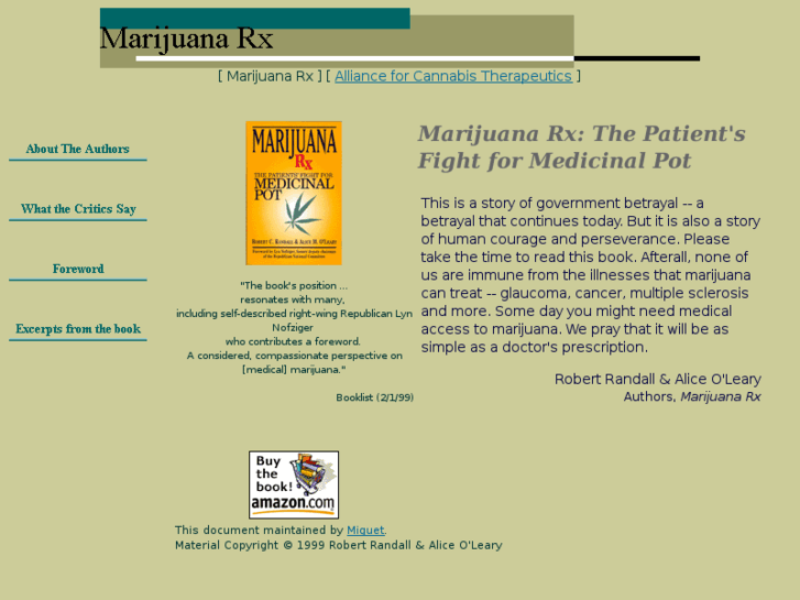 www.marijuana-as-medicine.org