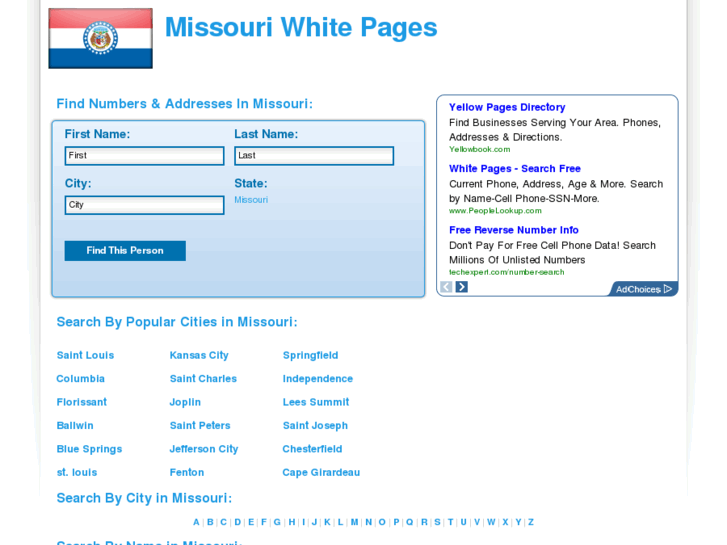 www.missouri-white-pages.com