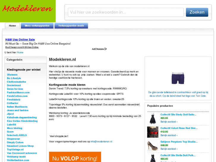 www.modekleren.nl