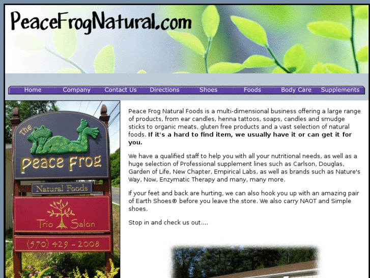 www.peacefrognatural.com